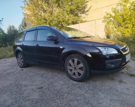 Чорний Форд Фокус, об'ємом двигуна 2 л та пробігом 357 тис. км за 3150 $, фото 1 на Automoto.ua