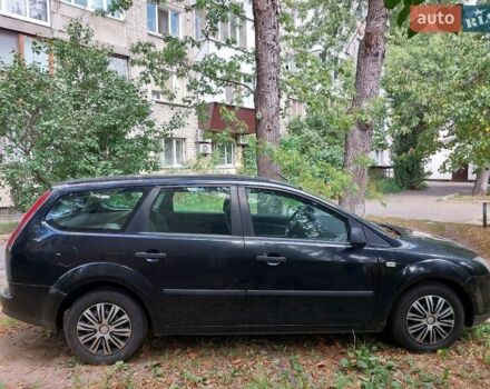 Черный Форд Фокус, объемом двигателя 1.6 л и пробегом 234 тыс. км за 3700 $, фото 1 на Automoto.ua