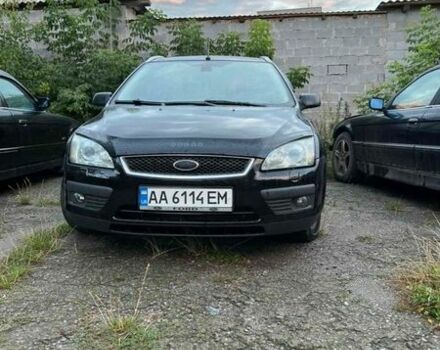Черный Форд Фокус, объемом двигателя 2 л и пробегом 357 тыс. км за 3600 $, фото 1 на Automoto.ua