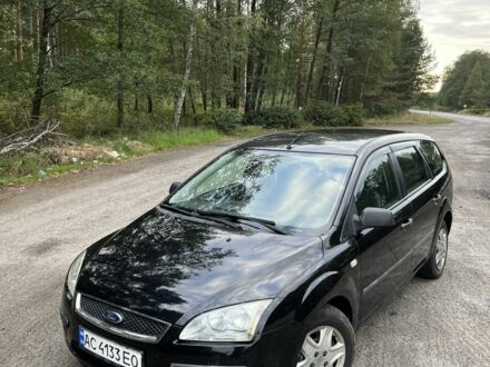 Форд Фокус 2005 в Камень-Каширский на Automoto.ua Черный Форд Фокус, объемом двигателя 1.6 л и пробегом 260 тыс. км за 3800 $, фото 1 на Automoto.ua