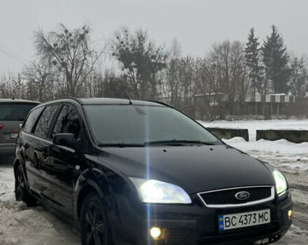 Черный Форд Фокус, объемом двигателя 1.6 л и пробегом 281 тыс. км за 4900 $, фото 1 на Automoto.ua