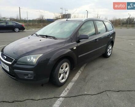 Черный Форд Фокус, объемом двигателя 1.6 л и пробегом 270 тыс. км за 5999 $, фото 1 на Automoto.ua