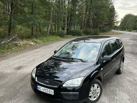 Форд Фокус 2005 в Камень-Каширский на Automoto.ua Черный Форд Фокус, объемом двигателя 1.6 л и пробегом 260 тыс. км за 3800 $, фото 1 на Automoto.ua