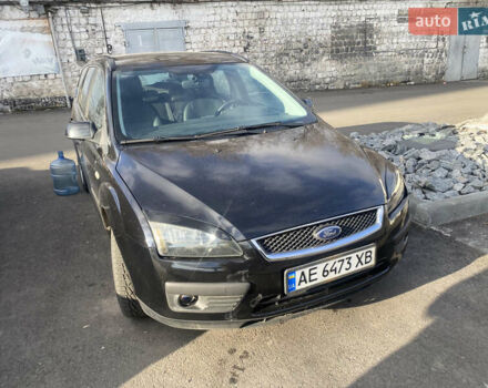 Черный Форд Фокус, объемом двигателя 1.6 л и пробегом 220 тыс. км за 3700 $, фото 1 на Automoto.ua