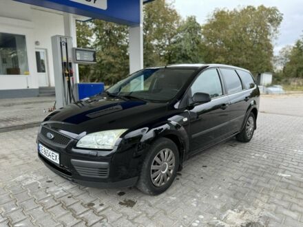 Черный Форд Фокус, объемом двигателя 1.6 л и пробегом 260 тыс. км за 3950 $, фото 1 на Automoto.ua