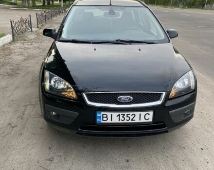 Черный Форд Фокус, объемом двигателя 1.6 л и пробегом 200 тыс. км за 4899 $, фото 1 на Automoto.ua