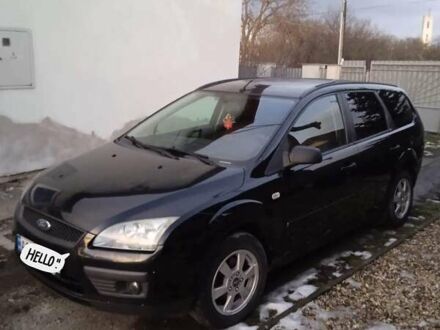 Черный Форд Фокус, объемом двигателя 1.6 л и пробегом 320 тыс. км за 4721 $, фото 1 на Automoto.ua