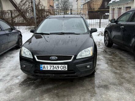Чорний Форд Фокус, об'ємом двигуна 2 л та пробігом 288 тис. км за 4500 $, фото 1 на Automoto.ua