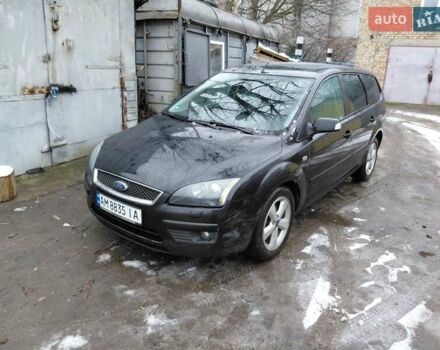 Чорний Форд Фокус, об'ємом двигуна 2 л та пробігом 164 тис. км за 5900 $, фото 1 на Automoto.ua