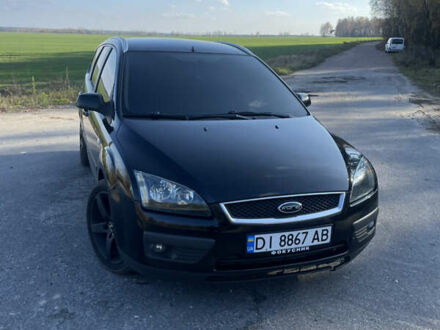 Черный Форд Фокус, объемом двигателя 2 л и пробегом 338 тыс. км за 5100 $, фото 1 на Automoto.ua