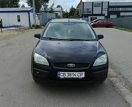 Черный Форд Фокус, объемом двигателя 1.6 л и пробегом 310 тыс. км за 5200 $, фото 1 на Automoto.ua