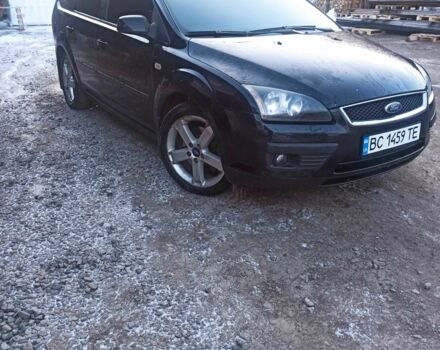 Черный Форд Фокус, объемом двигателя 2 л и пробегом 296 тыс. км за 3550 $, фото 1 на Automoto.ua