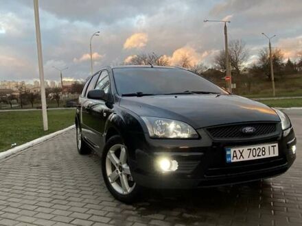 Черный Форд Фокус, объемом двигателя 1.6 л и пробегом 224 тыс. км за 4750 $, фото 1 на Automoto.ua