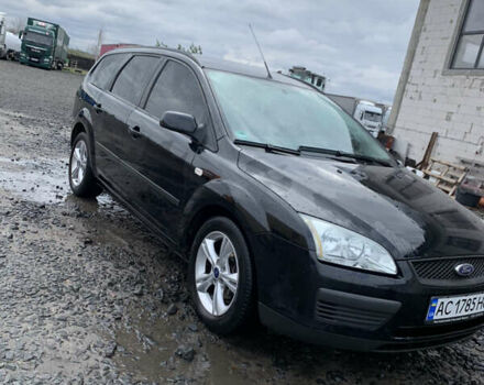 Черный Форд Фокус, объемом двигателя 1.56 л и пробегом 235 тыс. км за 4500 $, фото 1 на Automoto.ua
