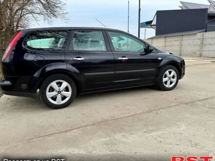 Черный Форд Фокус, объемом двигателя 1.6 л и пробегом 189 тыс. км за 4900 $, фото 1 на Automoto.ua