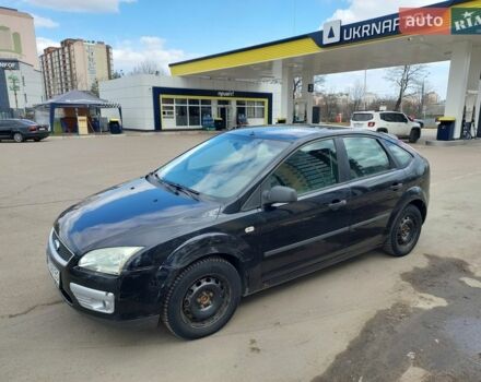 Черный Форд Фокус, объемом двигателя 1.6 л и пробегом 249 тыс. км за 3800 $, фото 1 на Automoto.ua