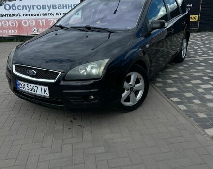Черный Форд Фокус, объемом двигателя 1.6 л и пробегом 275 тыс. км за 3700 $, фото 1 на Automoto.ua
