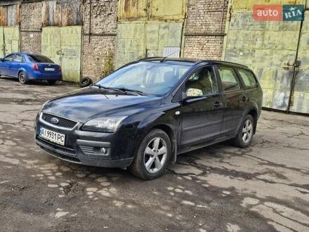 Черный Форд Фокус, объемом двигателя 1.8 л и пробегом 230 тыс. км за 2500 $, фото 1 на Automoto.ua
