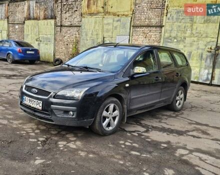 Черный Форд Фокус, объемом двигателя 1.8 л и пробегом 230 тыс. км за 2500 $, фото 1 на Automoto.ua