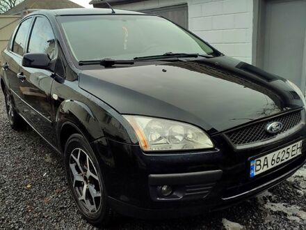Черный Форд Фокус, объемом двигателя 1.6 л и пробегом 253 тыс. км за 4800 $, фото 1 на Automoto.ua