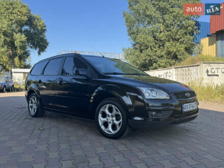 Черный Форд Фокус, объемом двигателя 1.8 л и пробегом 260 тыс. км за 5200 $, фото 1 на Automoto.ua