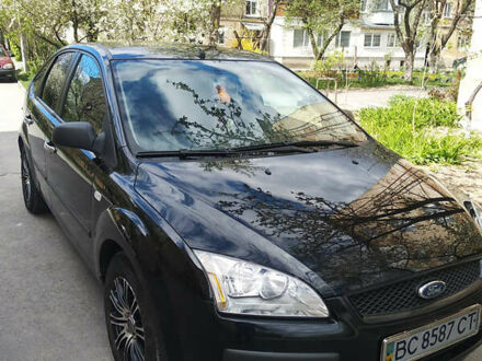 Черный Форд Фокус, объемом двигателя 1.6 л и пробегом 196 тыс. км за 4100 $, фото 1 на Automoto.ua