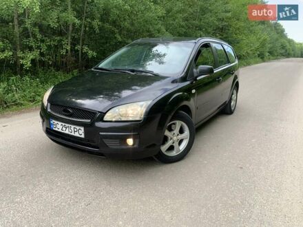 Форд Фокус 2007 в Жовкве на Automoto.ua Черный Форд Фокус, объемом двигателя 1.6 л и пробегом 282 тыс. км за 4000 $, фото 1 на Automoto.ua