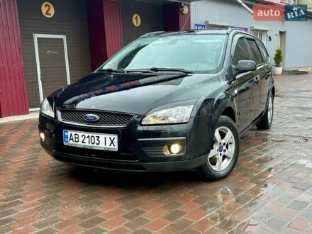 Черный Форд Фокус, объемом двигателя 1.6 л и пробегом 215 тыс. км за 4200 $, фото 1 на Automoto.ua