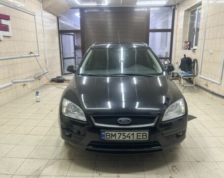 Черный Форд Фокус, объемом двигателя 1.6 л и пробегом 185 тыс. км за 5000 $, фото 1 на Automoto.ua