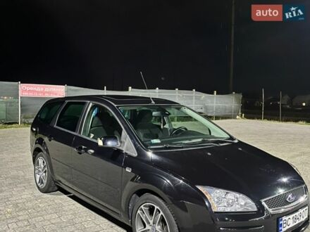 Черный Форд Фокус, объемом двигателя 1.6 л и пробегом 212 тыс. км за 4400 $, фото 1 на Automoto.ua