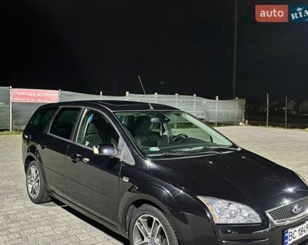 Черный Форд Фокус, объемом двигателя 1.6 л и пробегом 212 тыс. км за 4400 $, фото 1 на Automoto.ua