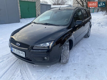 Черный Форд Фокус, объемом двигателя 2 л и пробегом 217 тыс. км за 5300 $, фото 1 на Automoto.ua