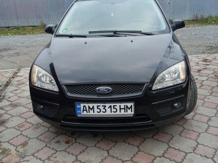 Черный Форд Фокус, объемом двигателя 1.6 л и пробегом 250 тыс. км за 4700 $, фото 1 на Automoto.ua