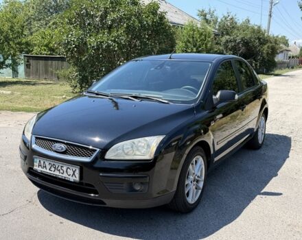 Чорний Форд Фокус, об'ємом двигуна 2 л та пробігом 240 тис. км за 4010 $, фото 1 на Automoto.ua