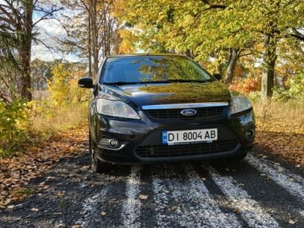 Черный Форд Фокус, объемом двигателя 1.6 л и пробегом 223 тыс. км за 4100 $, фото 1 на Automoto.ua