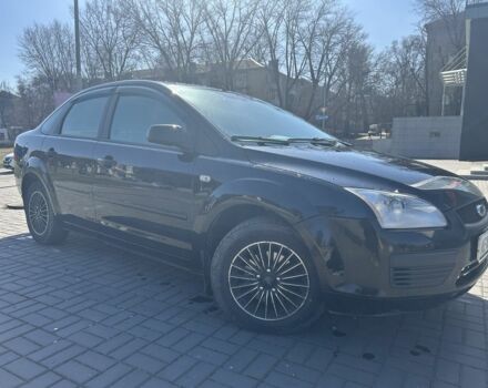 Черный Форд Фокус, объемом двигателя 1.6 л и пробегом 230 тыс. км за 4400 $, фото 1 на Automoto.ua