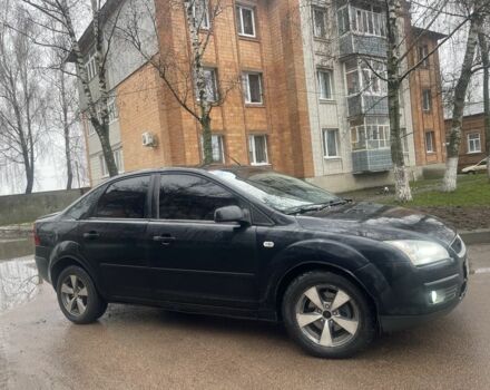 Черный Форд Фокус, объемом двигателя 1.6 л и пробегом 297 тыс. км за 3950 $, фото 1 на Automoto.ua