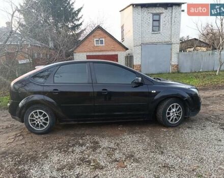 Черный Форд Фокус, объемом двигателя 1.6 л и пробегом 233 тыс. км за 3400 $, фото 1 на Automoto.ua