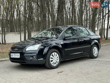 Форд Фокус 2007 в Жмеренке на Automoto.ua Черный Форд Фокус, объемом двигателя 1.6 л и пробегом 270 тыс. км за 5500 $, фото 1 на Automoto.ua