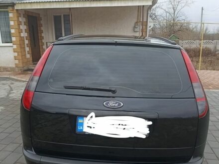 Черный Форд Фокус, объемом двигателя 1.8 л и пробегом 278 тыс. км за 5100 $, фото 1 на Automoto.ua