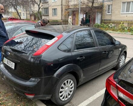 Черный Форд Фокус, объемом двигателя 1.6 л и пробегом 208 тыс. км за 3500 $, фото 1 на Automoto.ua