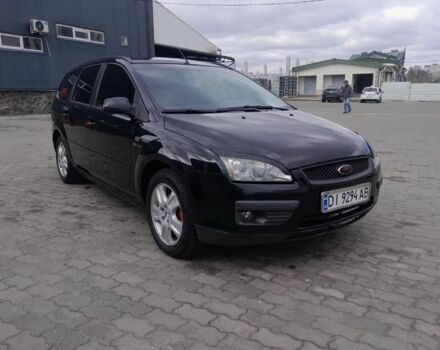 Черный Форд Фокус, объемом двигателя 1.6 л и пробегом 80 тыс. км за 5500 $, фото 1 на Automoto.ua