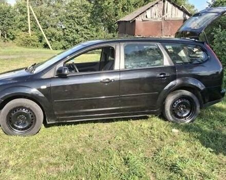 Черный Форд Фокус, объемом двигателя 1.6 л и пробегом 280 тыс. км за 3300 $, фото 1 на Automoto.ua