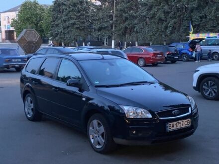 Форд Фокус 2007 у Первомайськ на Automoto.ua Чорний Форд Фокус, об'ємом двигуна 1.6 л та пробігом 215 тис. км за 4200 $, фото 1 на Automoto.ua