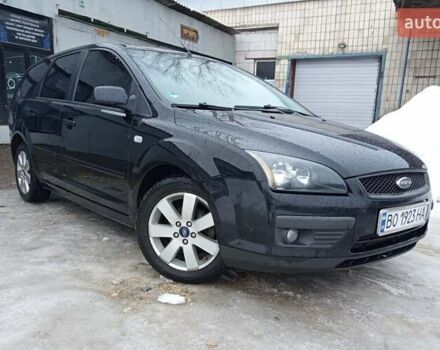 Черный Форд Фокус, объемом двигателя 1.56 л и пробегом 283 тыс. км за 4290 $, фото 1 на Automoto.ua