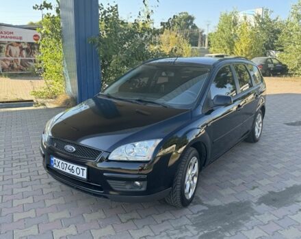 Черный Форд Фокус, объемом двигателя 1.8 л и пробегом 260 тыс. км за 4800 $, фото 1 на Automoto.ua