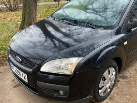 Черный Форд Фокус, объемом двигателя 1.6 л и пробегом 257 тыс. км за 3000 $, фото 1 на Automoto.ua