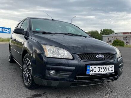 Форд Фокус 2007 в Луцке на Automoto.ua Черный Форд Фокус, объемом двигателя 1.6 л и пробегом 250 тыс. км за 4500 $, фото 1 на Automoto.ua