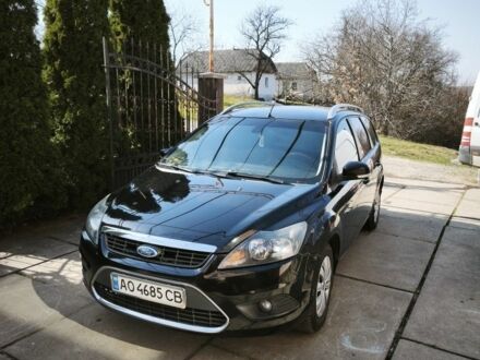 Черный Форд Фокус, объемом двигателя 1.6 л и пробегом 290 тыс. км за 4500 $, фото 1 на Automoto.ua