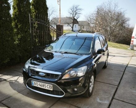 Черный Форд Фокус, объемом двигателя 1.6 л и пробегом 290 тыс. км за 4500 $, фото 1 на Automoto.ua